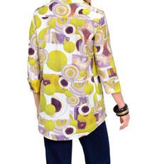 Lior - Valor Button Down Tunic With Pocket Details