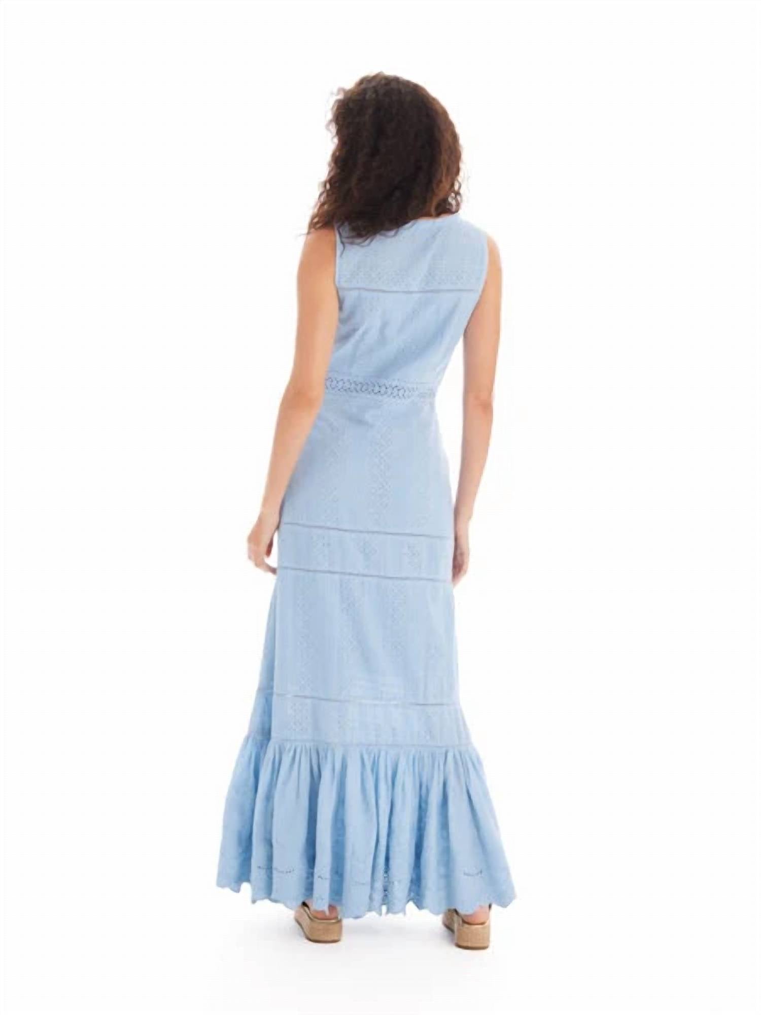 Allison - Eyelet Aspen Maxi Dress