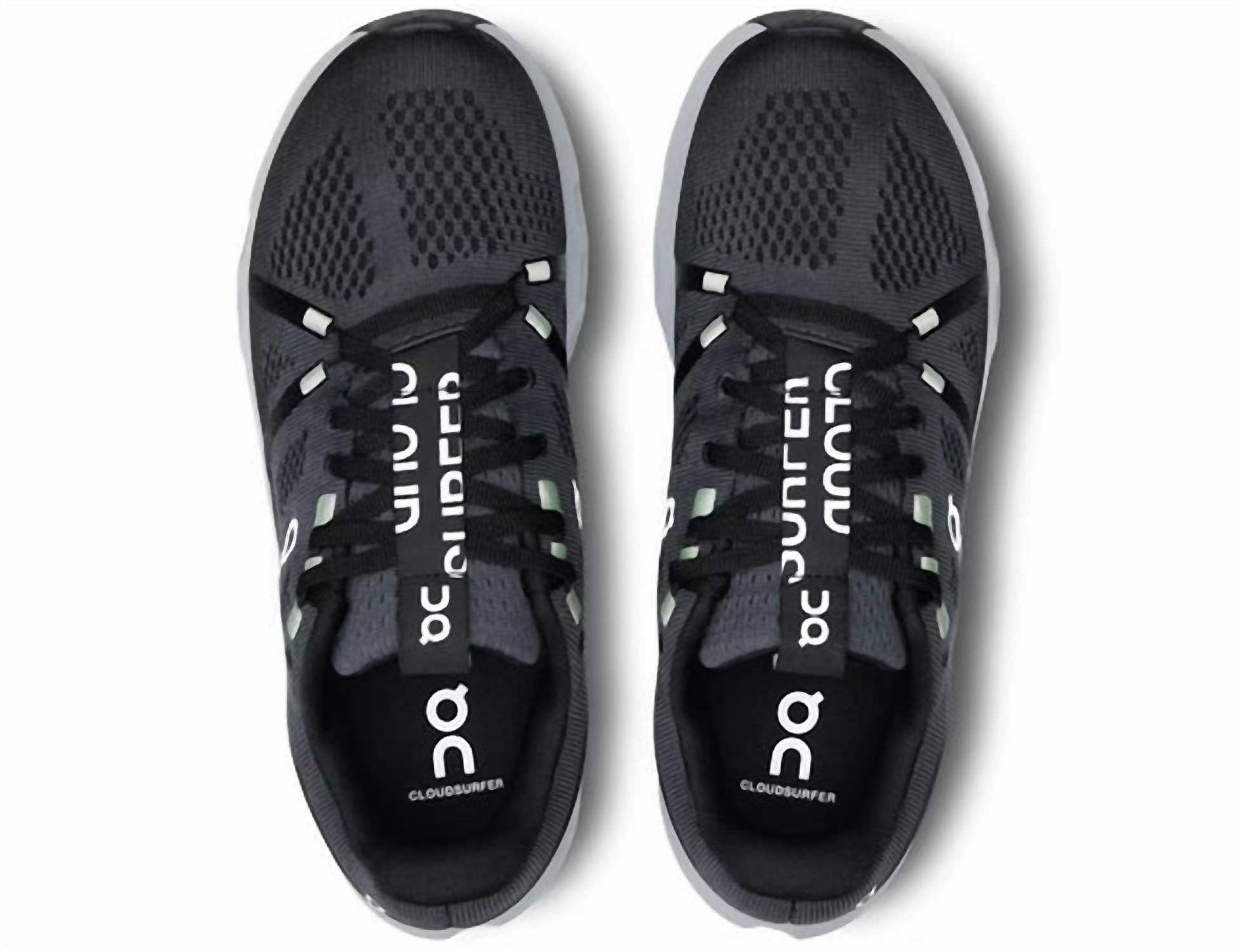 On Men's Cloudsurfer Shoe in iron glacier - men's sneaker - alternate view