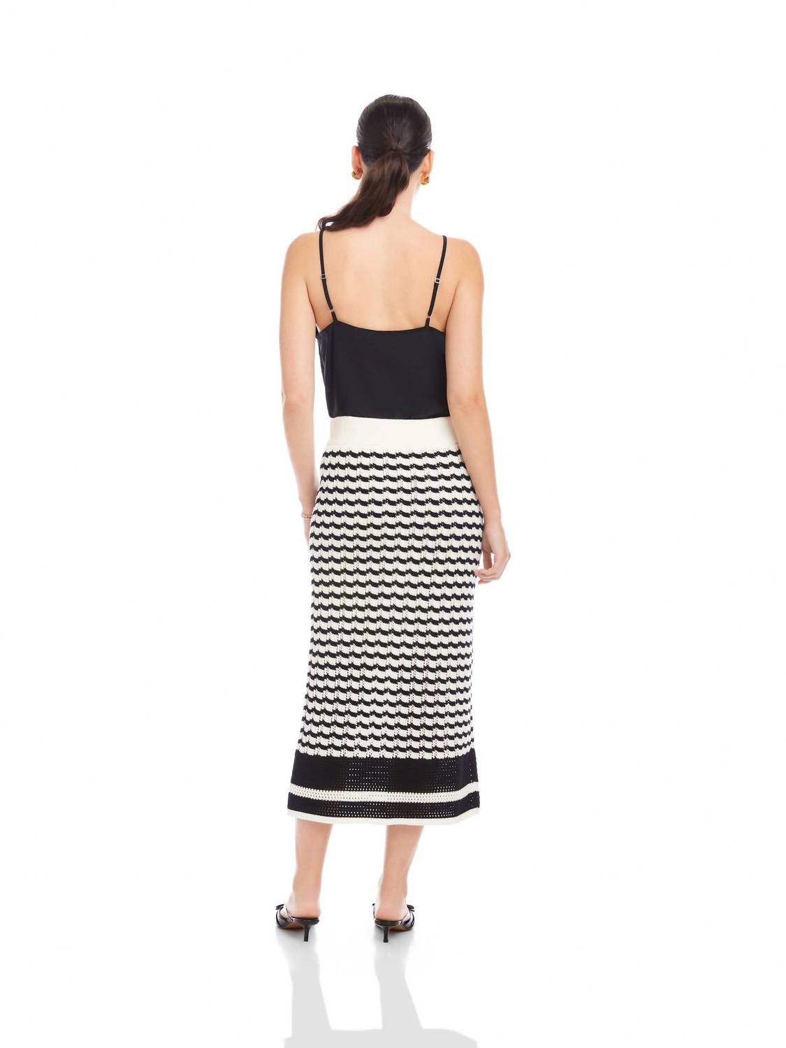 Fifteen Twenty - Zoe Crochet Midi Skirt