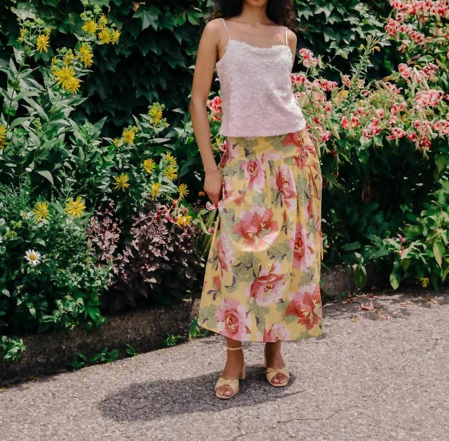 Love The Label - Taylor Midi Wrap Skirt
