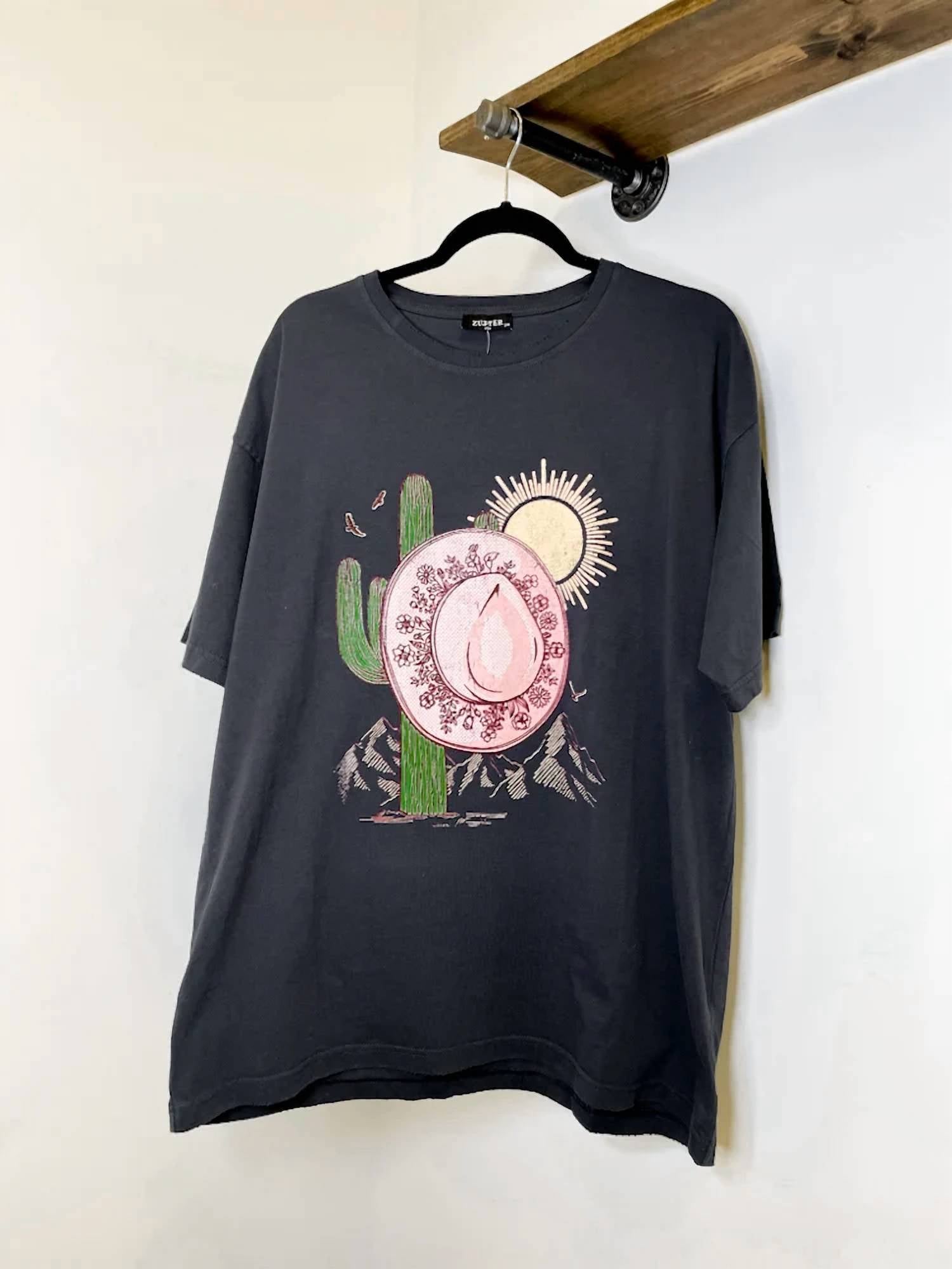 Zutter - Women's Out West Cowgirl Graphic Tee
