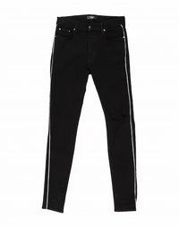 Amiri Crystal Track Denim Jeans in black od - men's jeans - view 4