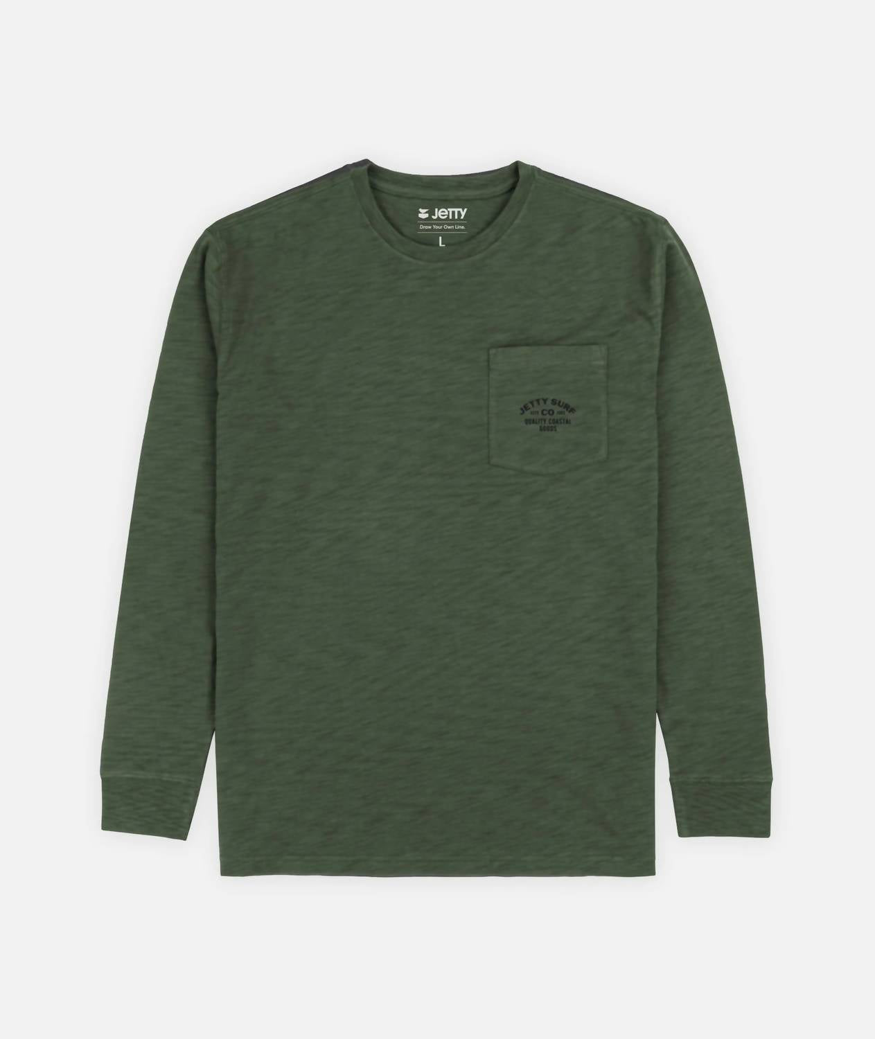 Jetty - Men's Sedge Slub Long Sleeve Top