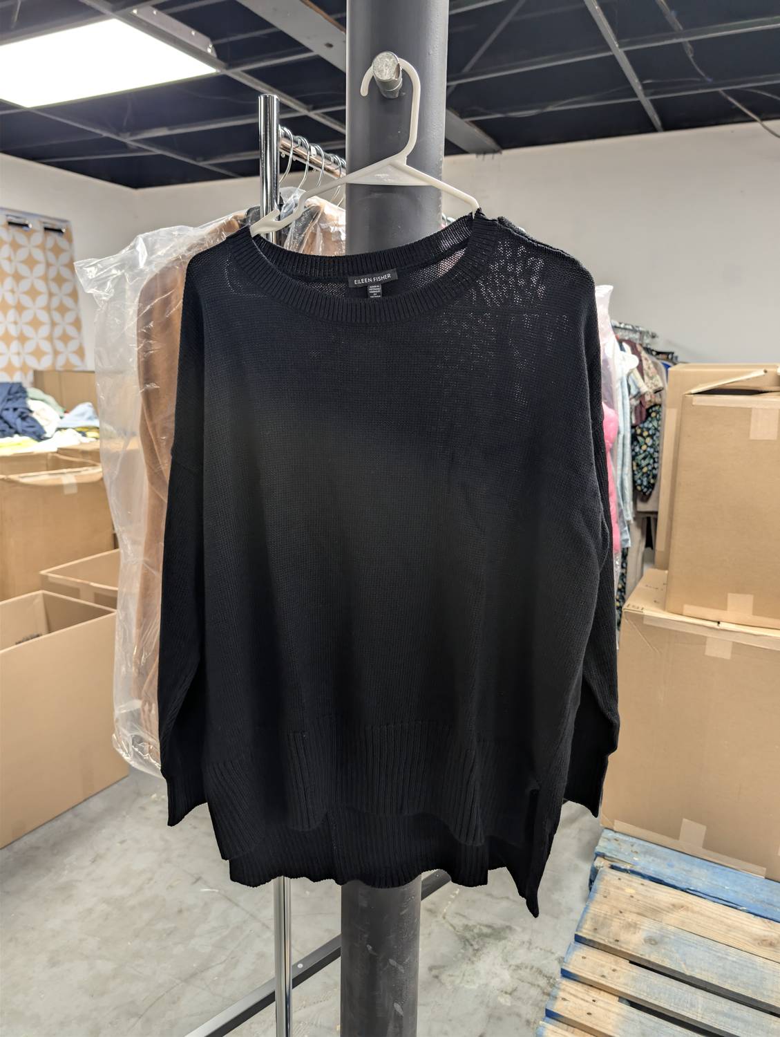 Eileen Fisher - EILEEN FISHER ROUND NECK TUNIC