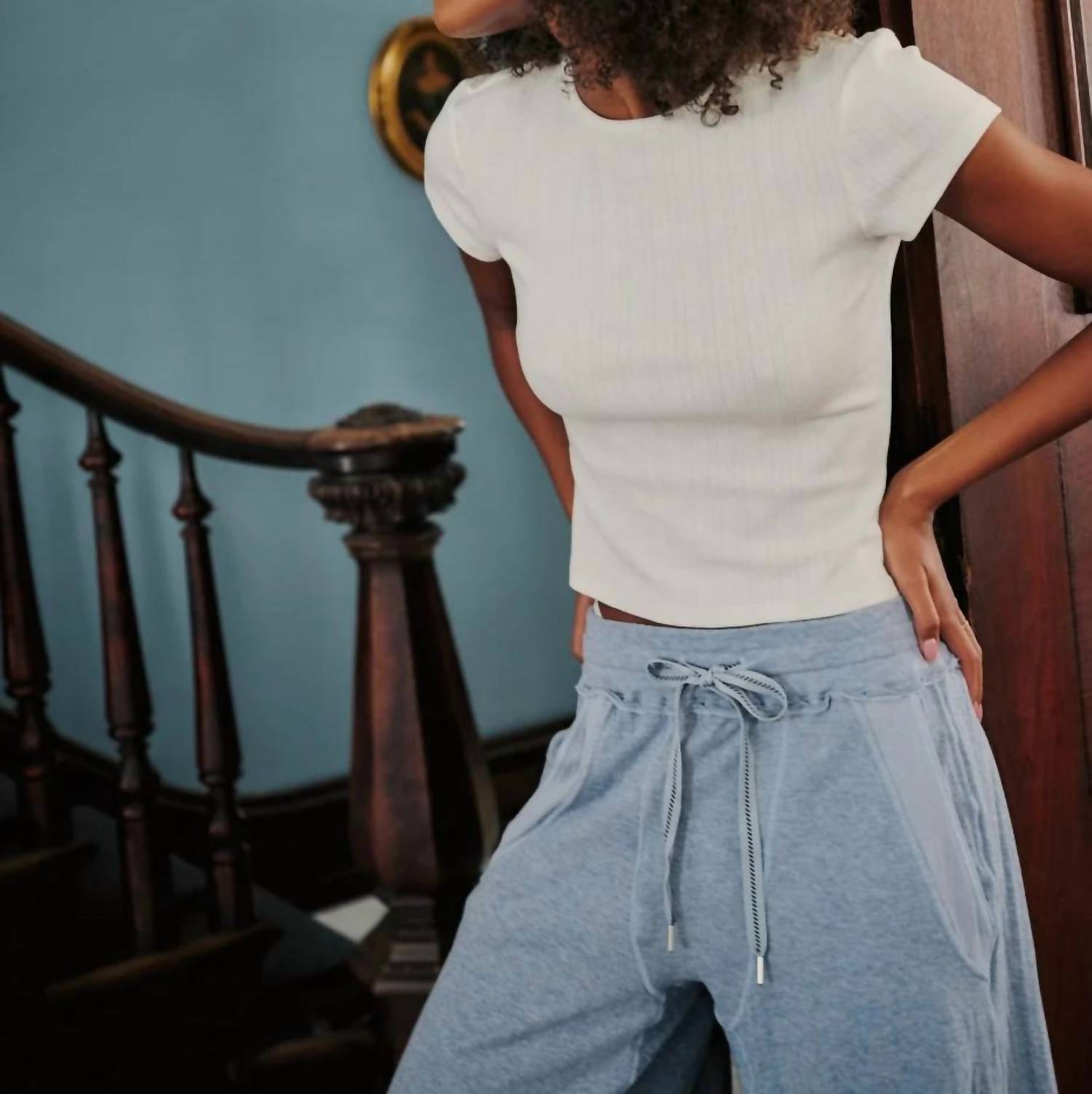 Free People - Wait A Minute Baby Tee
