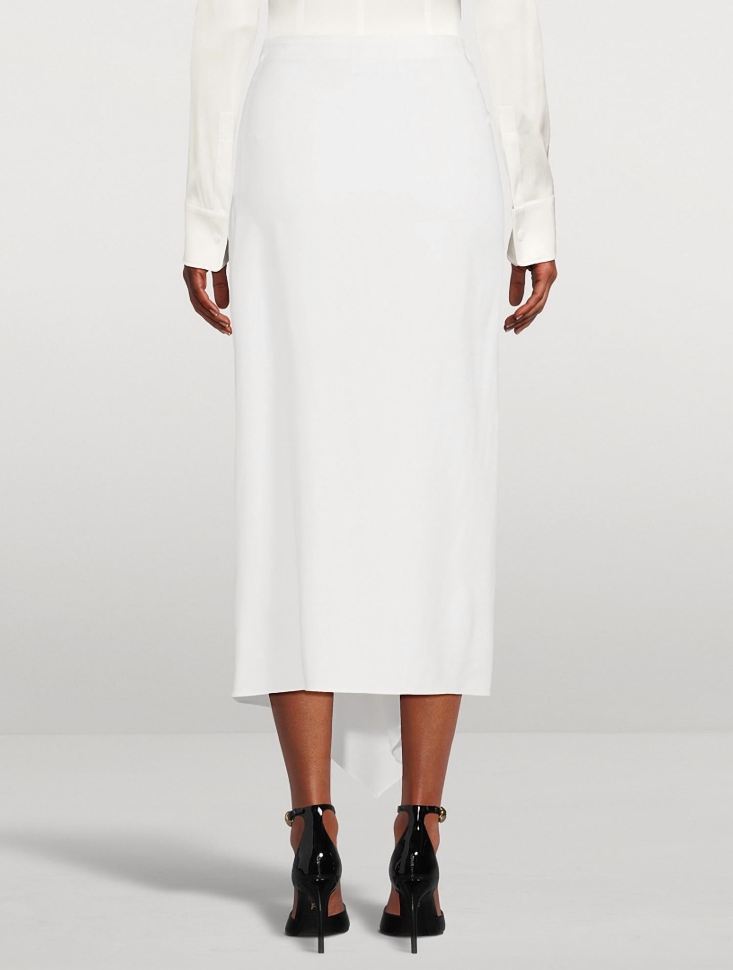 Salvatore Ferragamo - Asymmetrical Draped Skirt