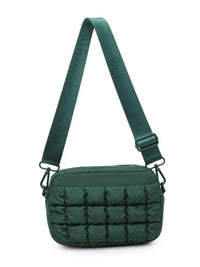 Sol And Selene - Women's Inspiration Quilted Nylon Crossbody Bag