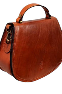 Charlie Leather - Women's Sienna Medium Halfmoon Crossbody Bag