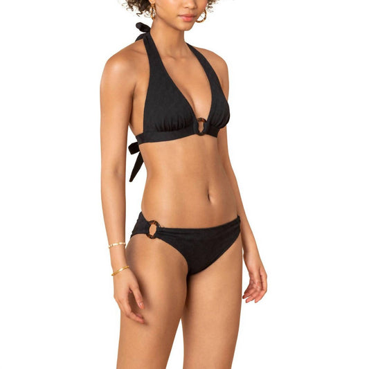 Shoshanna - Geo Texture Ring Bikini Bottom