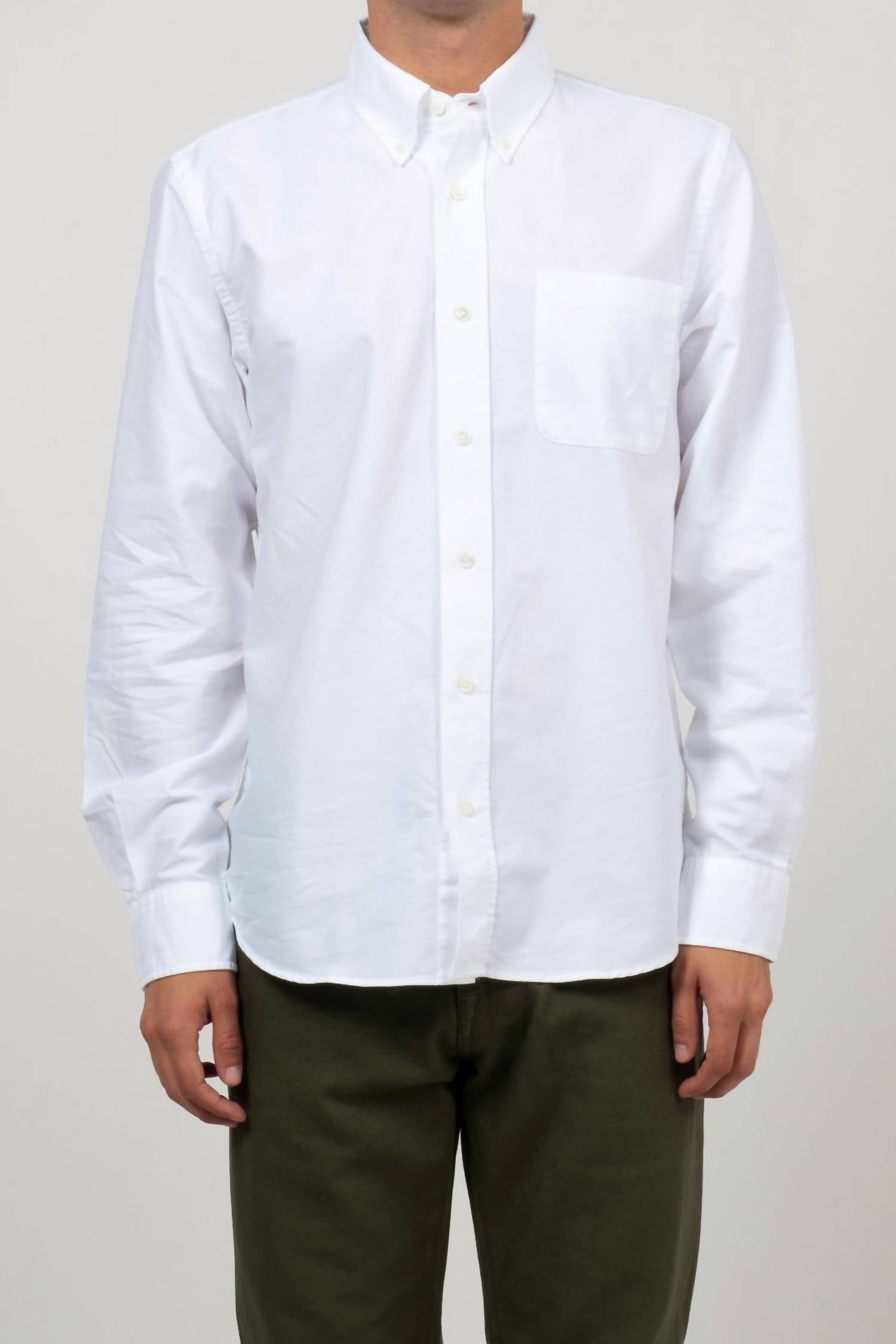 C.O.F. Studio - Button Down American Oxford Shirt