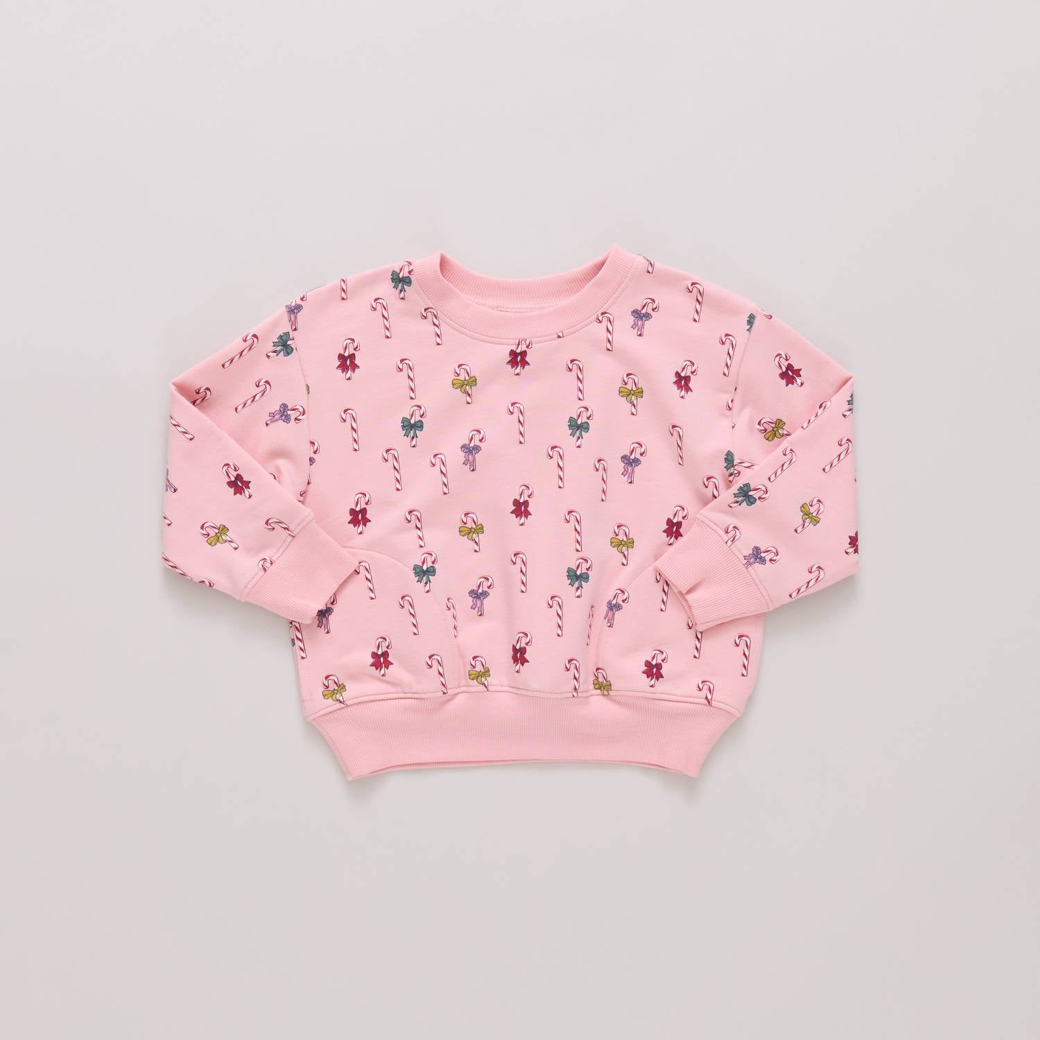 Pink Chicken - Girls Play Graphic Sweatshirt