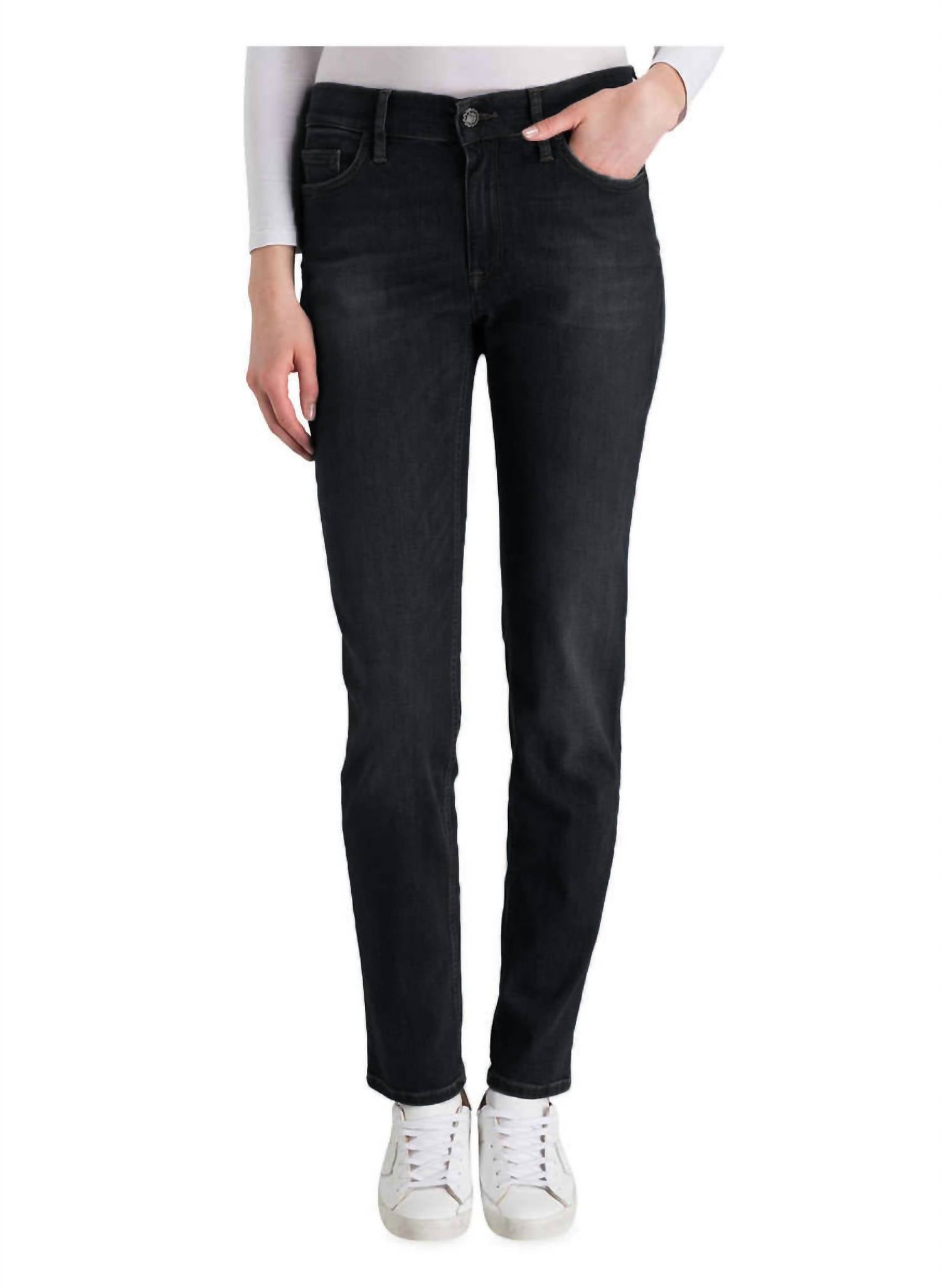 Vic 7/8 Black jeans