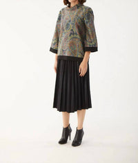 Isle By Melis Kozan - Radiant Mock Neck Top