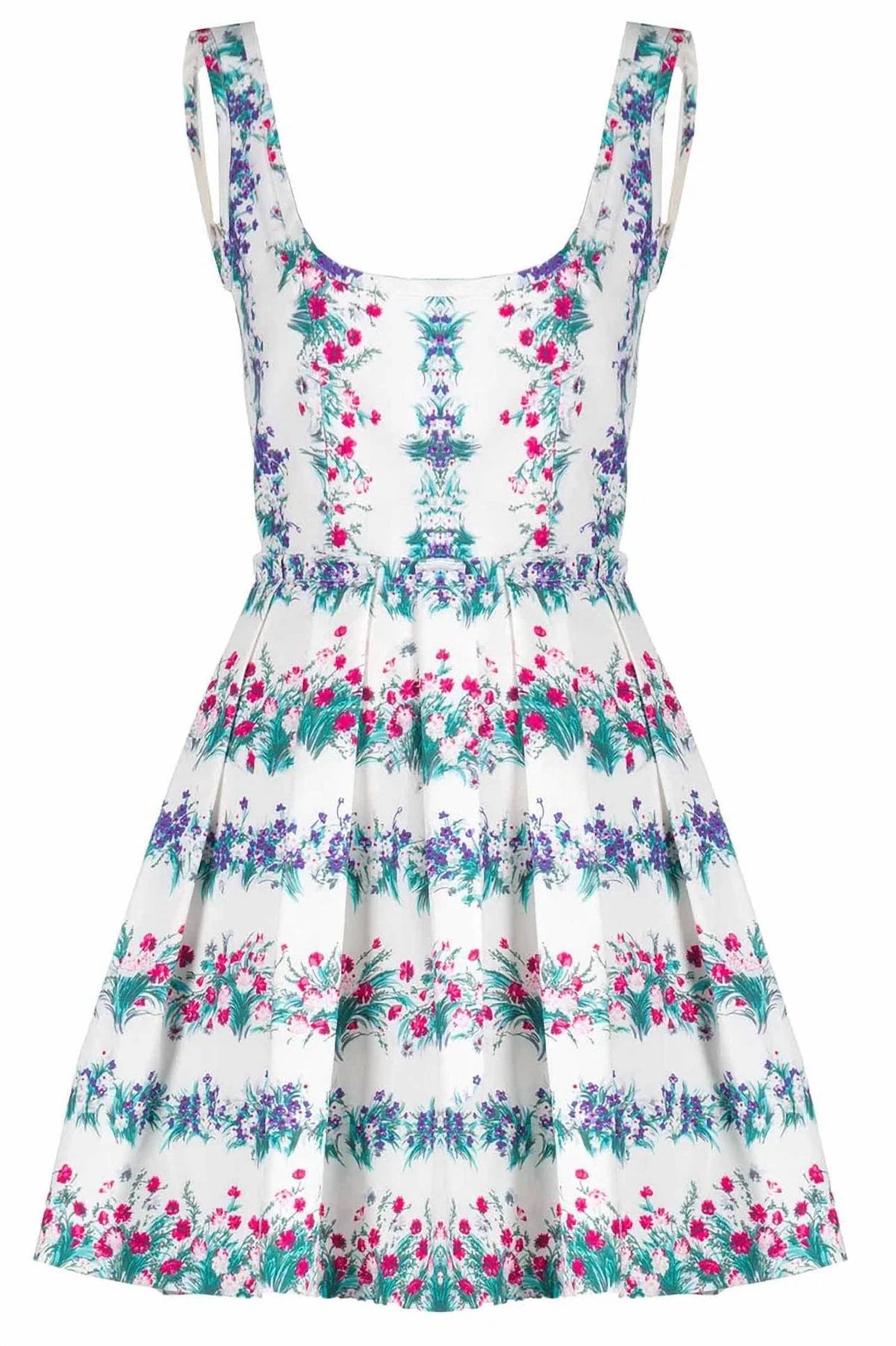 Luisa Beccaria - Floral Printed Mini Dress