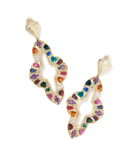 Kendra Scott - Women's Abbie Crystal Statement Earrings