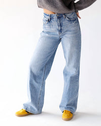 Vervet By Flying Monkey - Clare 90s Super High Rise Wide Leg Jeans