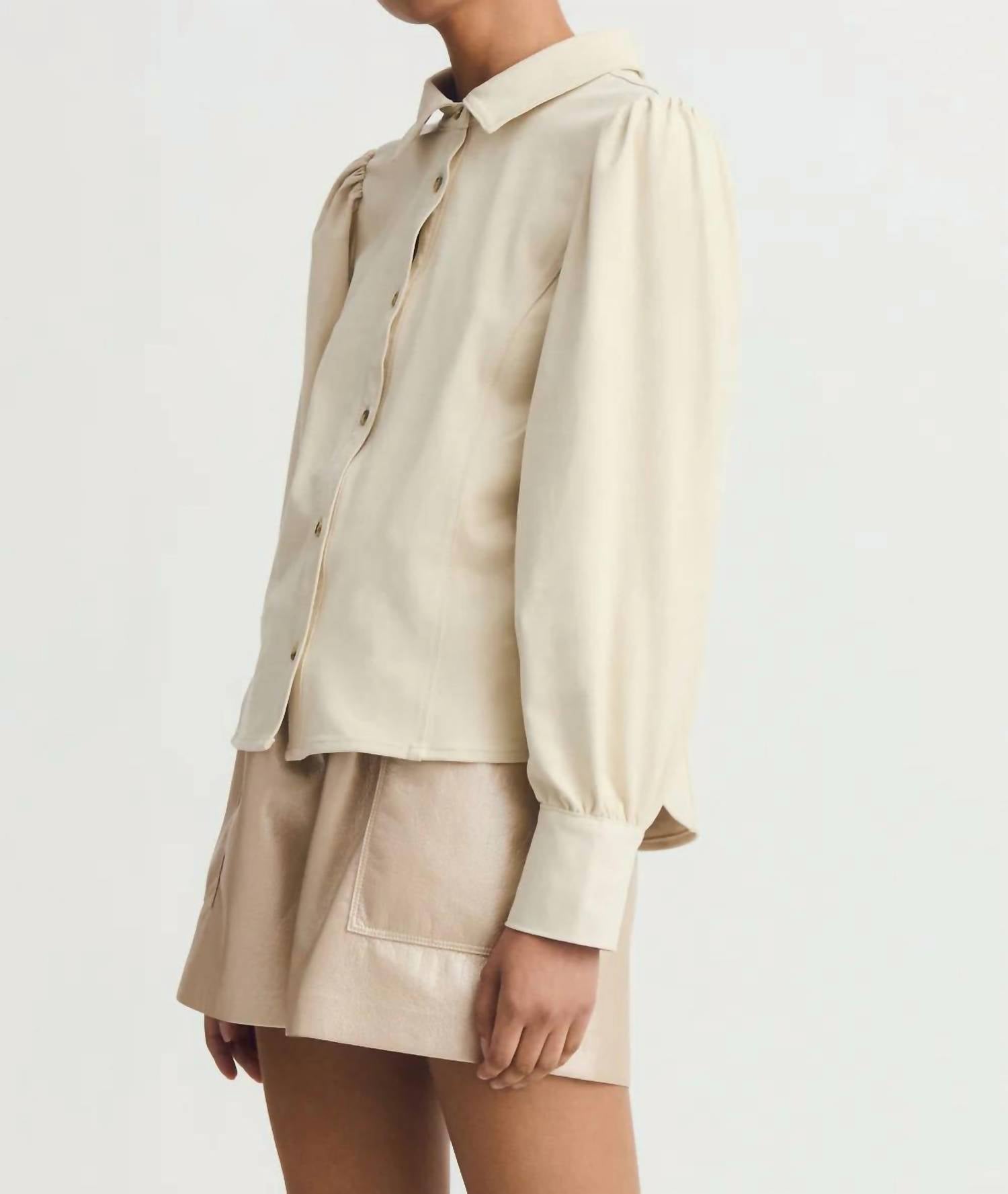 Melissa Nepton - Tara Blouson Sleeve Shirt