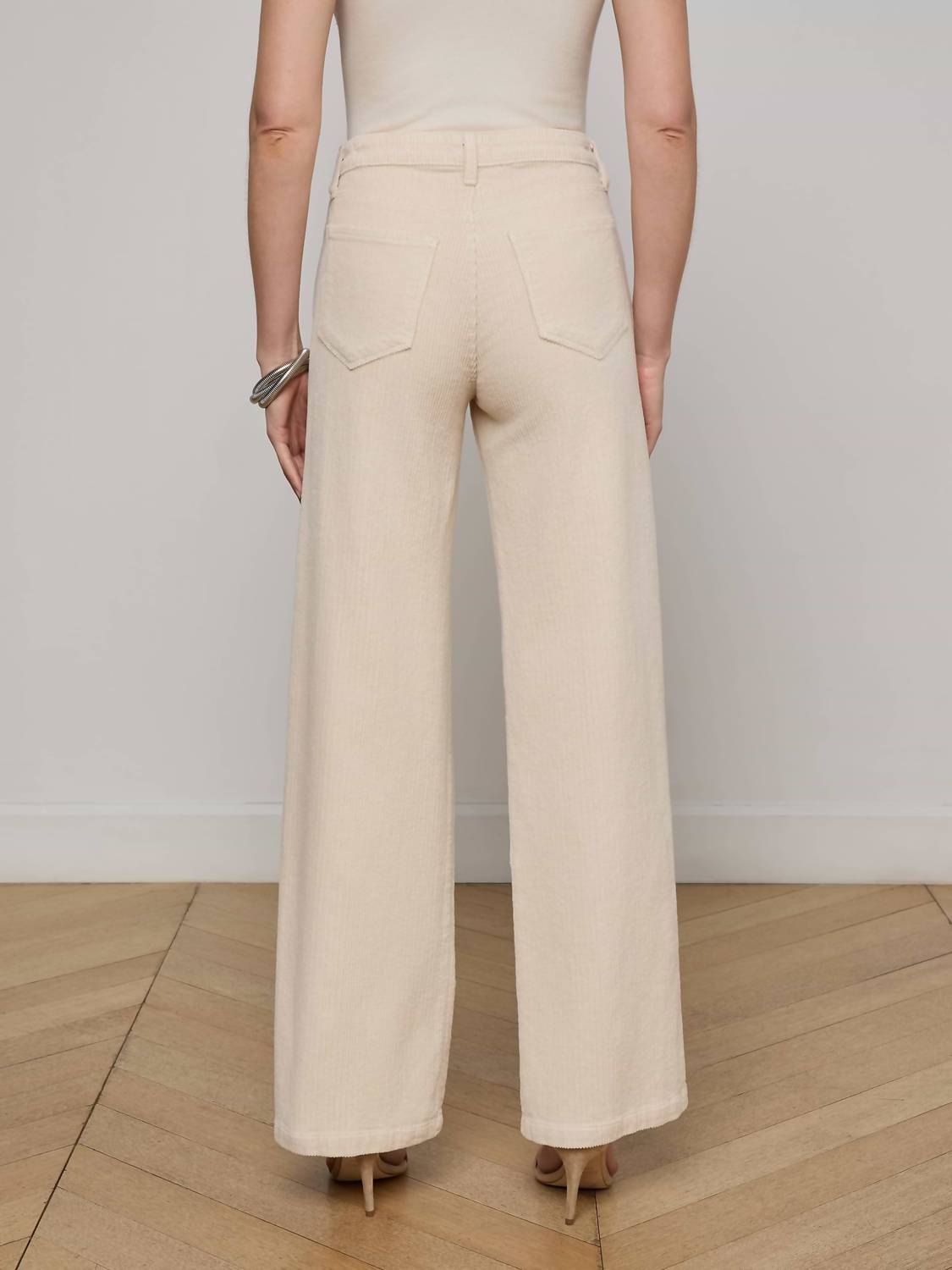 L'Agence - Scottie Corduroy Wide-leg Pant