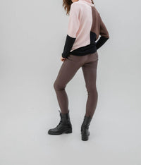 Marble - Cowl Neck Color Block Sweater