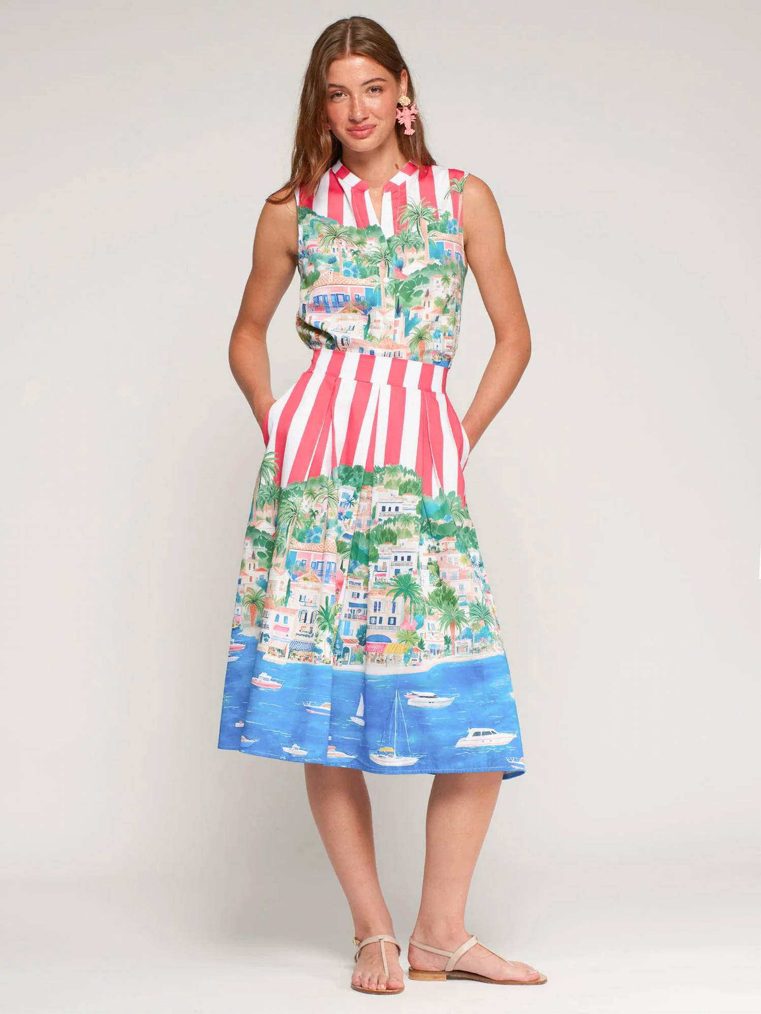Vilagallo - Olimpia Midi Skirt