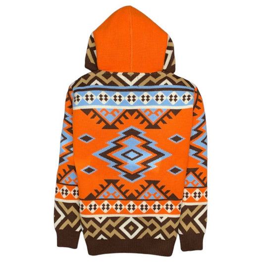 One In A Million - Aztec Print Pullover Hoodie