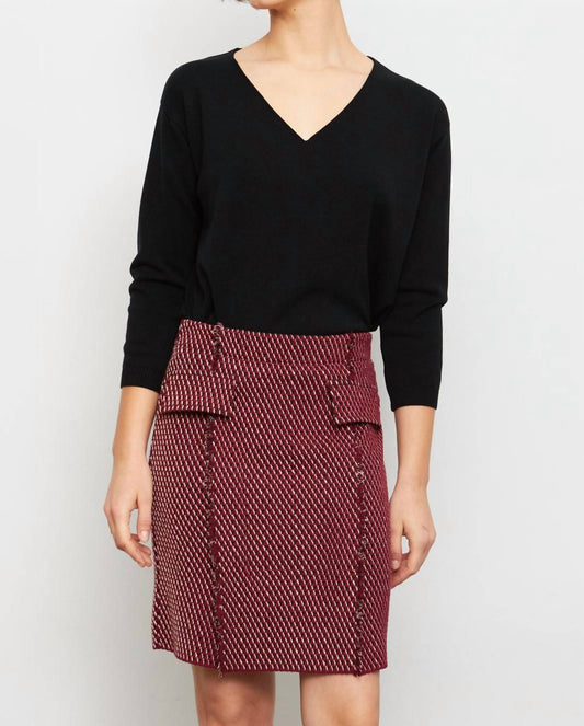 Aldo Martins - Corno Skirt With Faux Flap Pockets