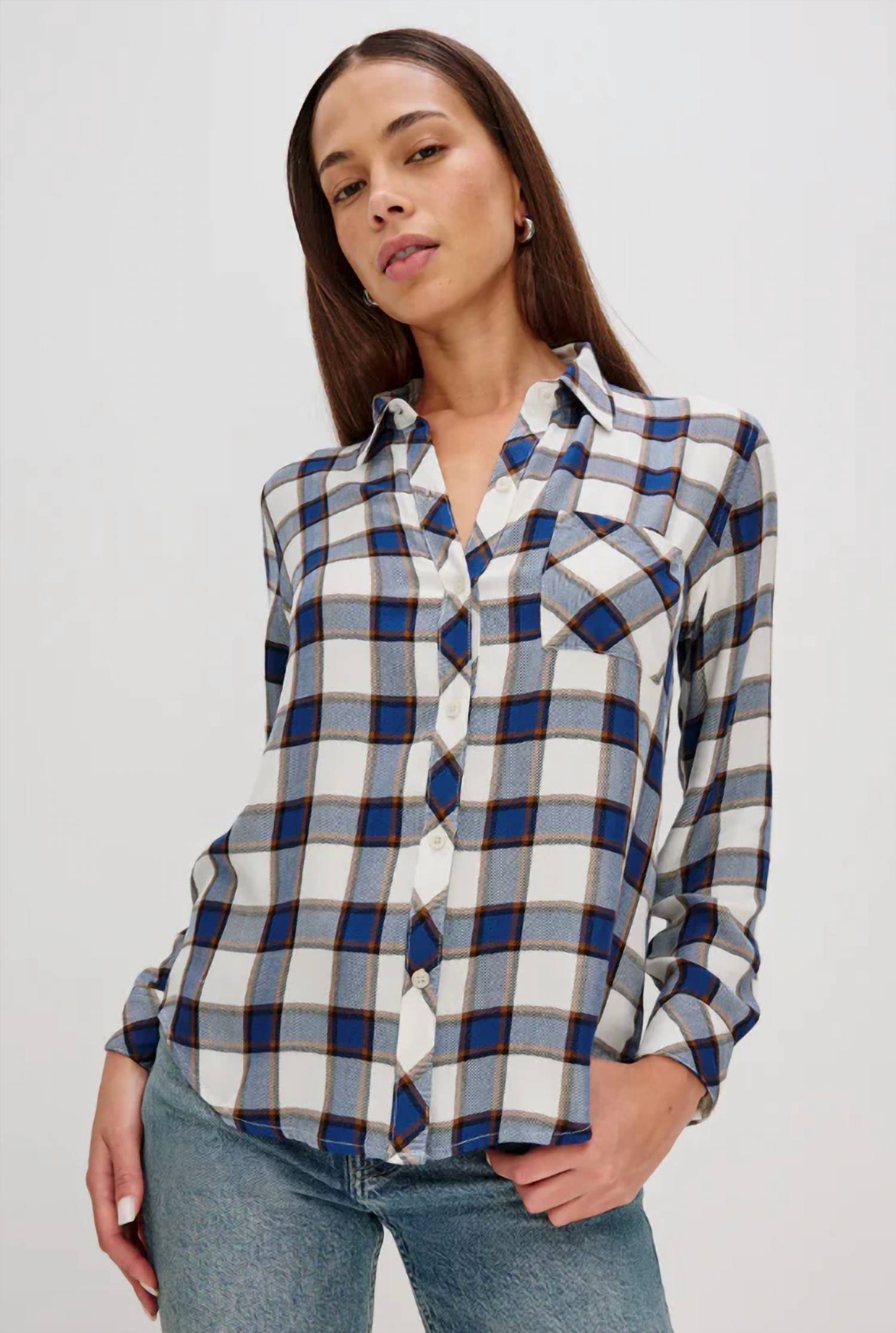 Rails - Hunter Flannel Top
