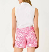 Lilly Pulitzer - Sleeveless Flower Lilly Shirt