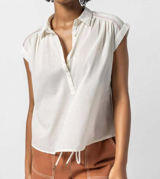 Lilla P - Easy Yoke Blouse