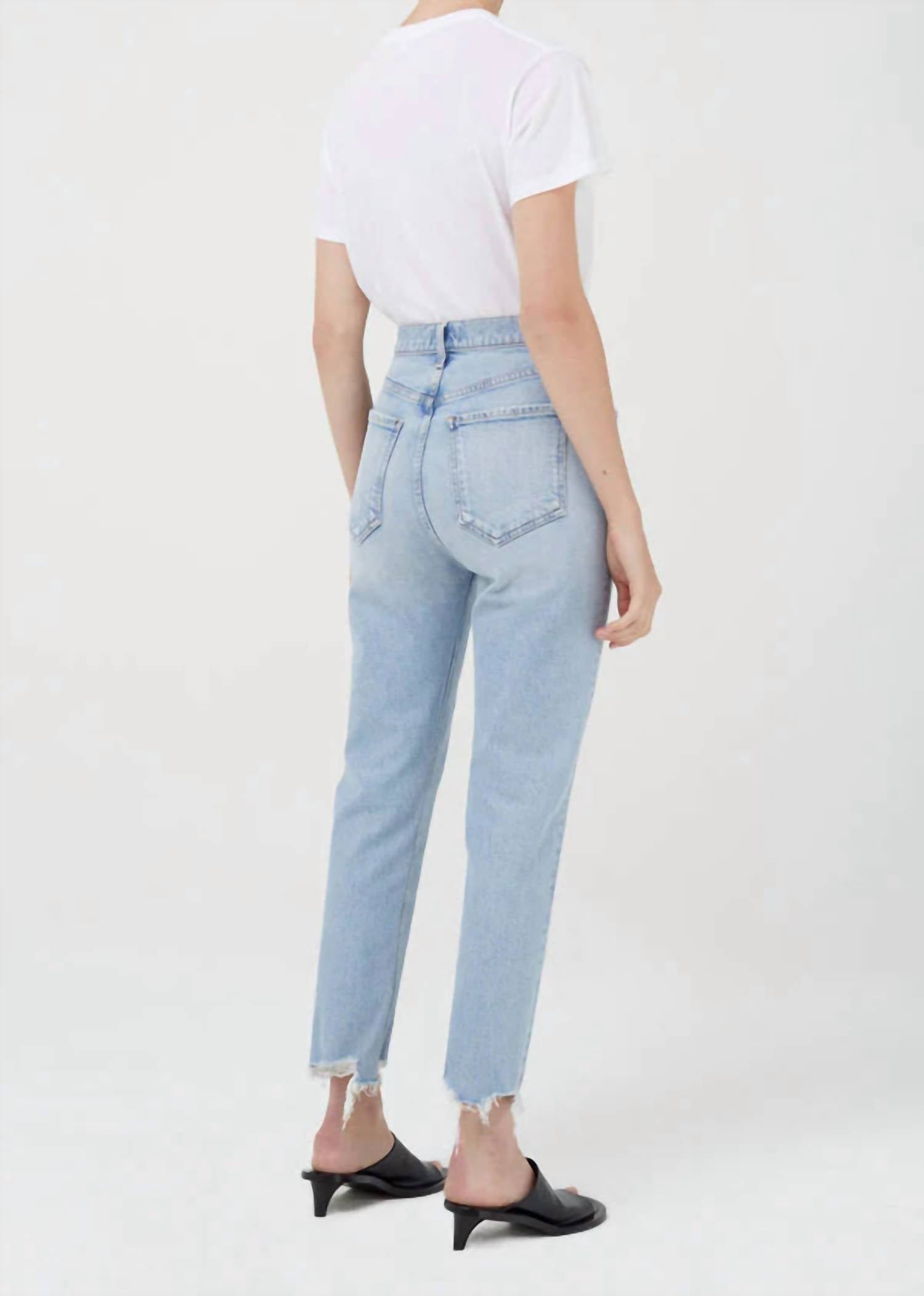 Agolde - Riley Crop Straight Jeans