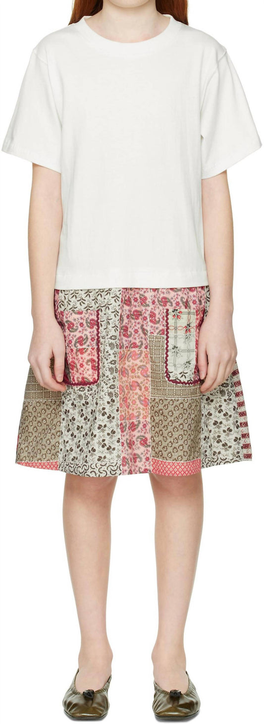 Sea - Panna Patchwork Combo T-shirt Dress