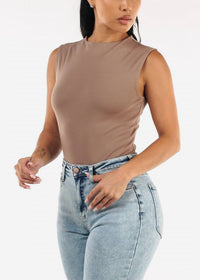 Able - Mockneck Sleeveless Top