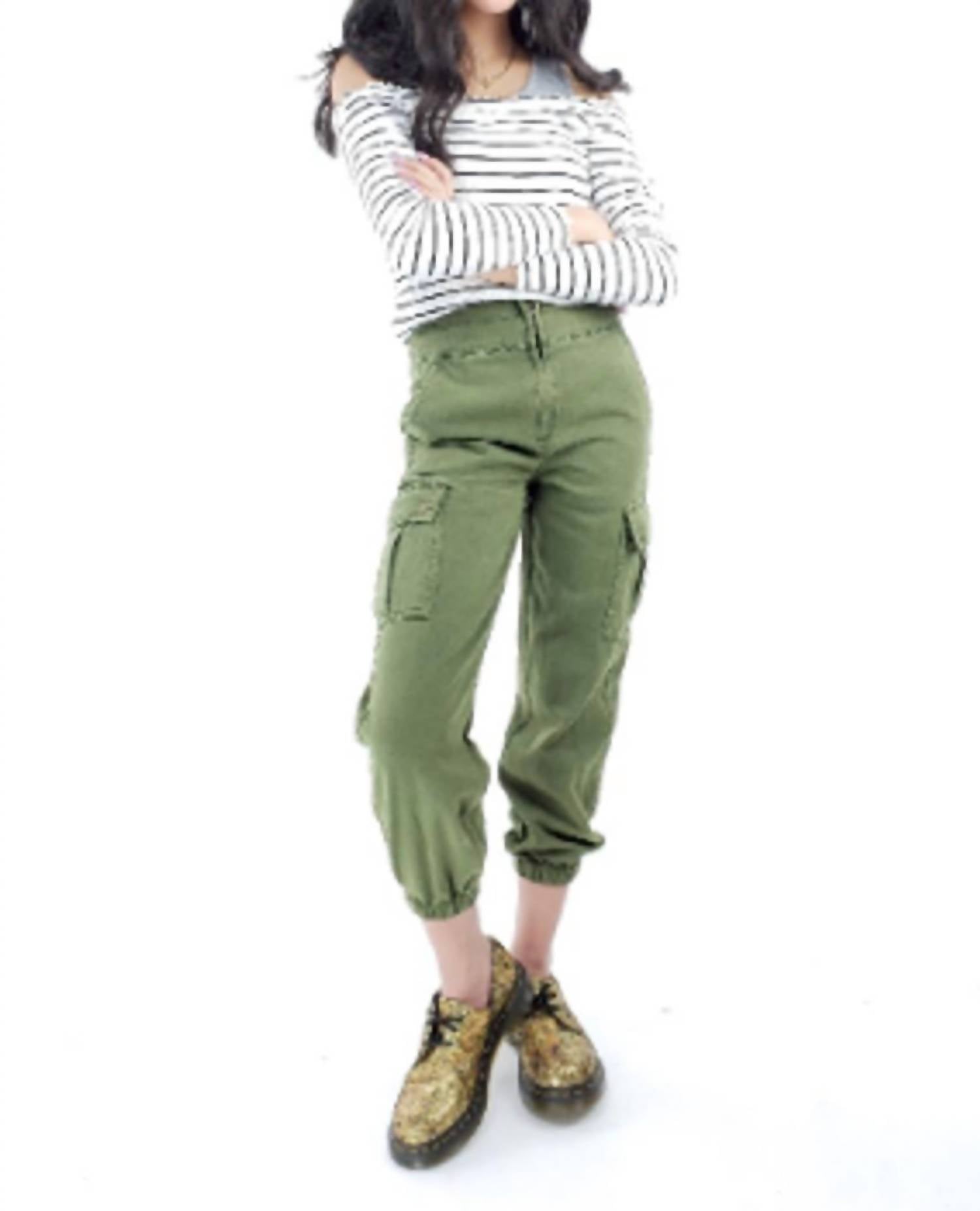 Tractr - Front Zip Utility Cargo Jogger