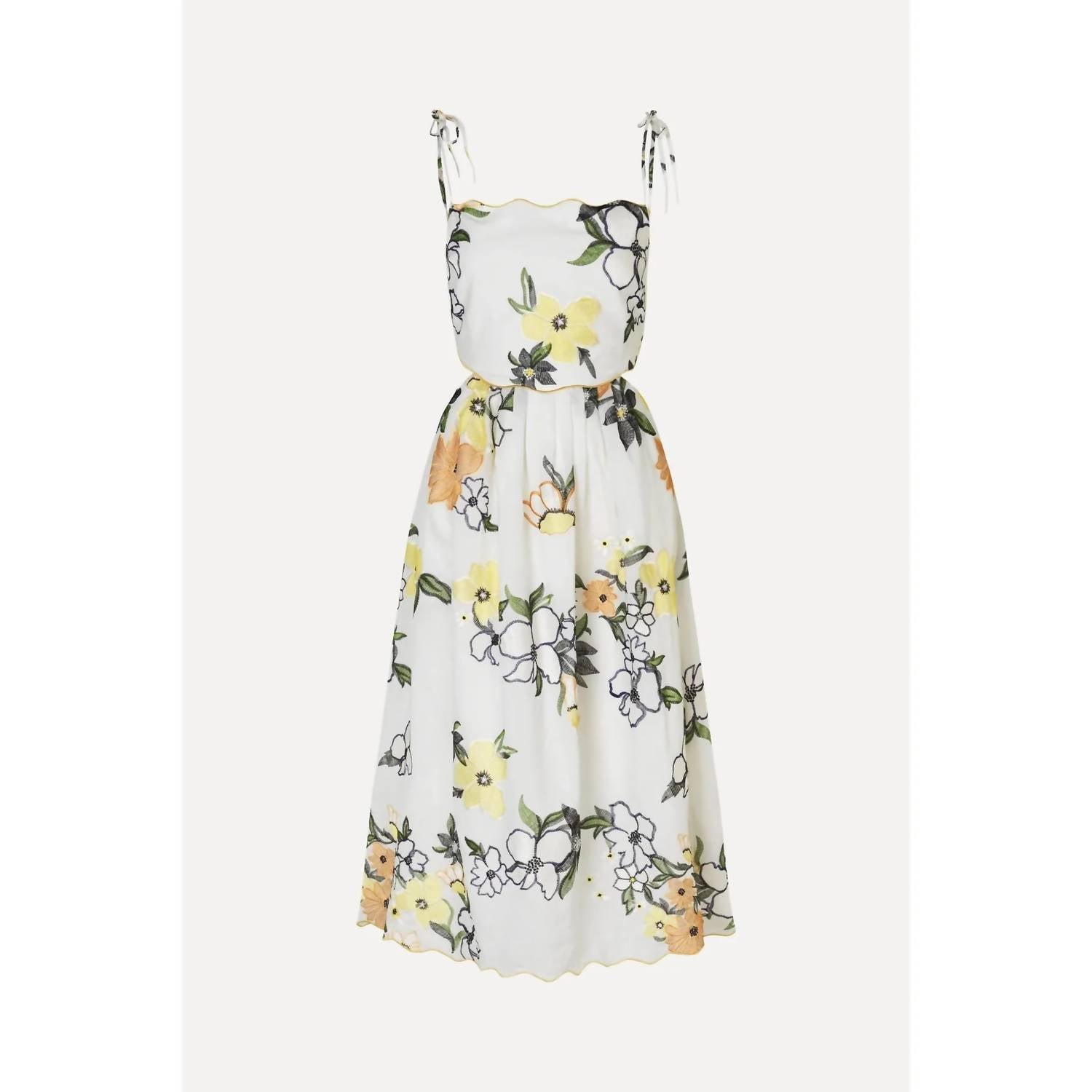Stine Goya - Scalloped Cut Out Dress