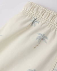 Rylee + Cru Boy's Swim Trunk in palms - kids' item - detail view
