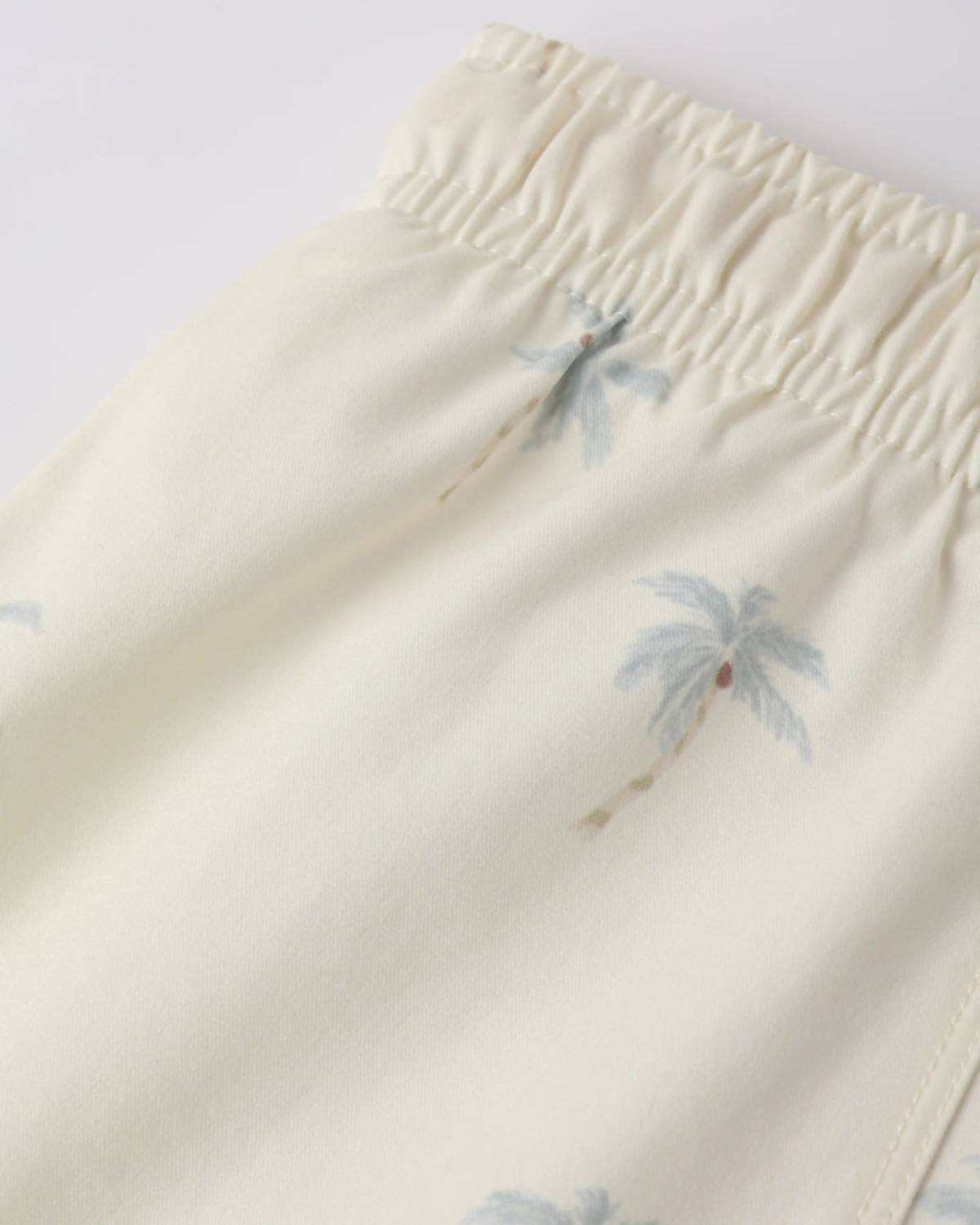 Rylee + Cru Boy's Swim Trunk in palms - kids' item - detail view