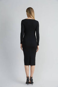 Elie Tahari - Rib Knit Dress
