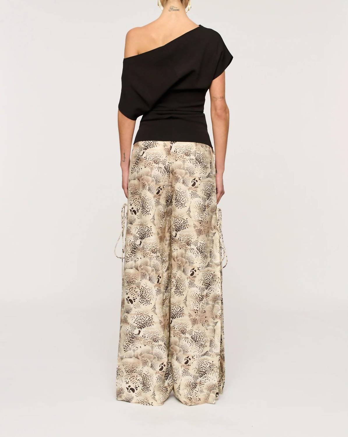 Clea - Carlos Side Tie Trouser
