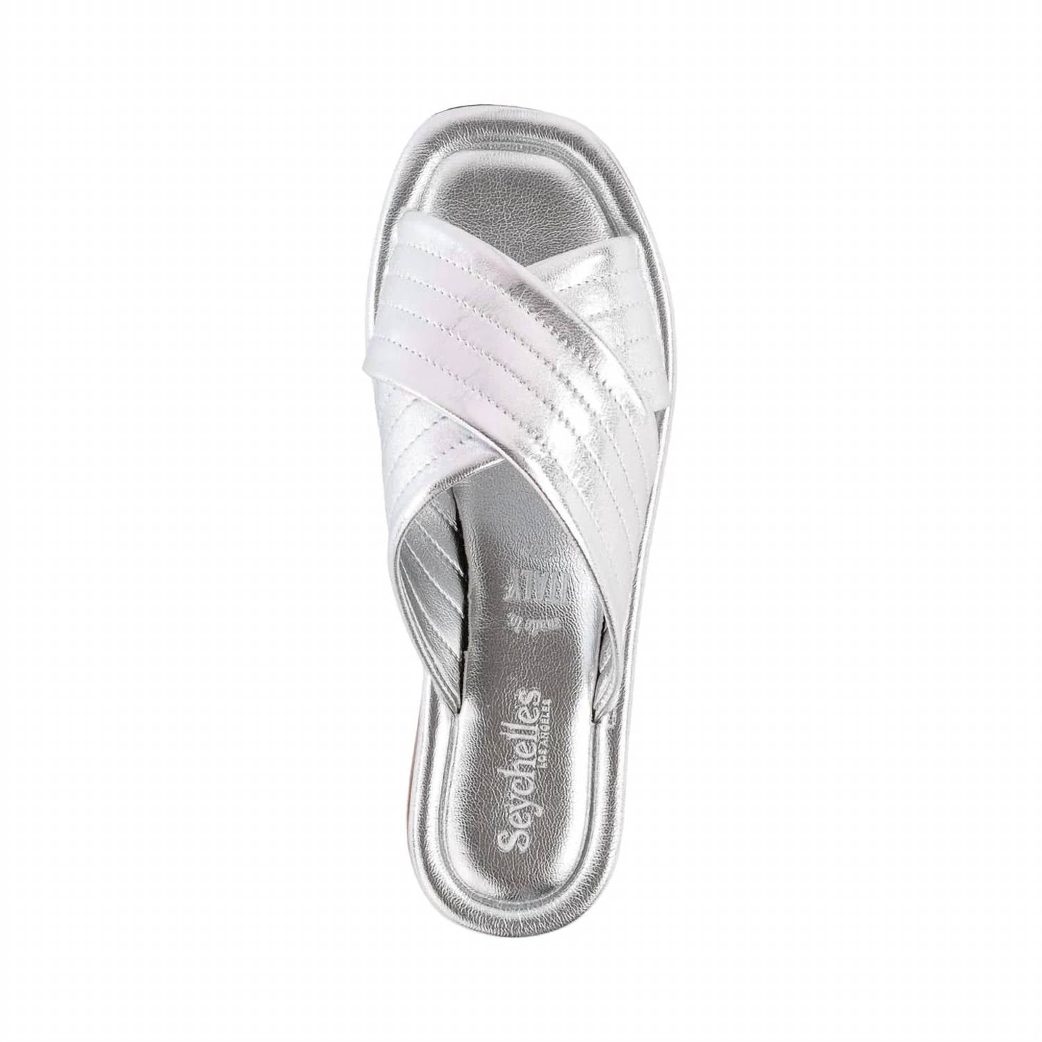 Seychelles WOMEN'S COURAGE SANDAL in silver - women's sandal - view 4
