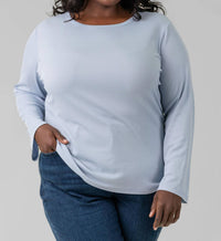 Capsule 121 - Mars Long Sleeve Crew Neck Top - Plus