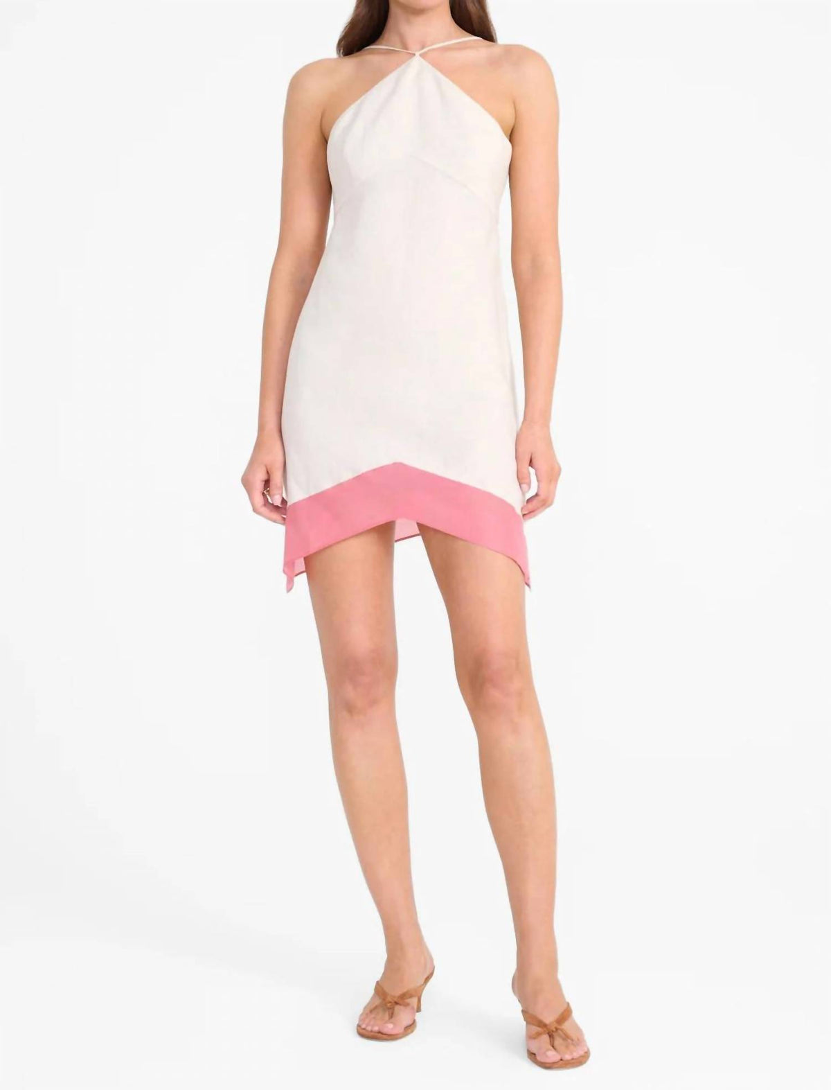 Staud - Oro Linen Mini Dress