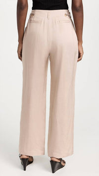 Nation LTD Del Full Leg Trouser in paper bag - women's pants - detail view