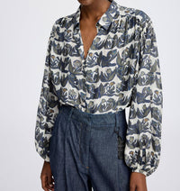 Munthe - Lynx Pattern Blouse