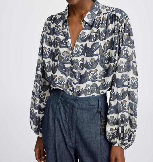 Munthe - Lynx Pattern Blouse