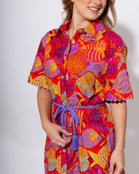 Ivy Jane - School Of Fish Dress