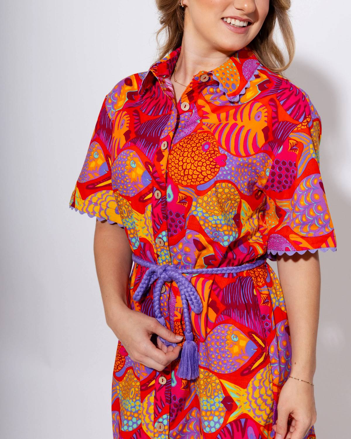 Ivy Jane - School Of Fish Dress