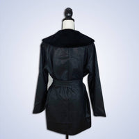 Blue Blush - Sherpa Coat