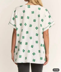 7Th Ray - Lucky Charm Luxe Patchwork Top