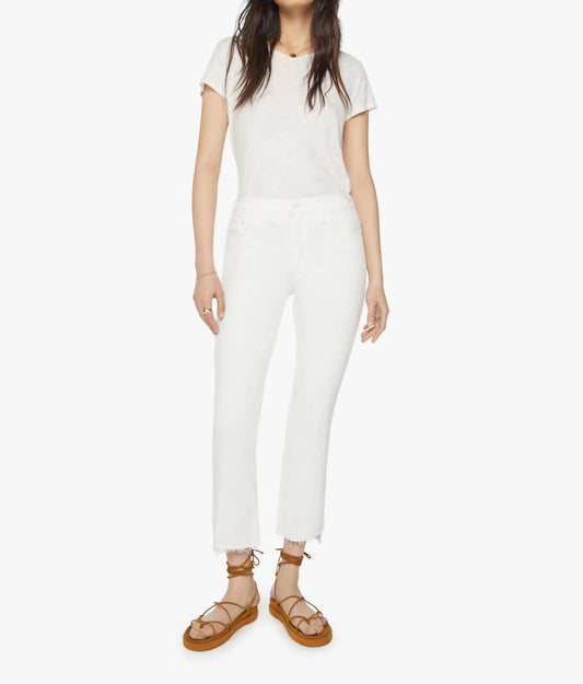 Mother - Insider Crop Step Fray Jeans